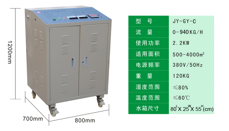 高壓微霧加濕器參數